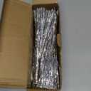 Hiboom 3Pack 12 Inch Snowflake Christmas Lights, Multicolor LED Snowflake Lights with 96 LEDs and 8 Flashing Modes, Christmas Hanging Starburst Lighted Decorations for Tree, Porch, Holiday Party