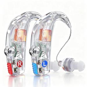 Hearing Aids for Seniors,Advanced Noise Reduction Function Hearing Aid Equipped With and AI Chips,Comfortable Portable Suitable Hearing Aid People With Hearing Loss,Fast Charging+Ultra Long Standby