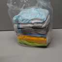 ALVABABY Baby Cloth Diaper 6 Pack with 12 Inserts One Size Cloth Diaper Covers Adjustable Washable Reusable for Baby Girls and Boys