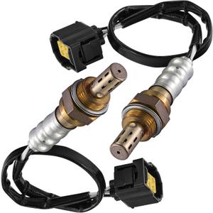 BDFHYK Oxygen Sensor Upstream Downstream O2, Compatible with Dodge Caravan Ram 1500 2500 3500, Compatible with Jeep Commander, 15510, 0065422018, 0065422118, 0085423918 Replacement 2Pcs