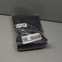 ChrisDowa Grommet Blackout Curtains for Bedroom and Living Room - 2 Panels Set Thermal Insulated Room Darkening Curtains (Black, 38W x 45L)