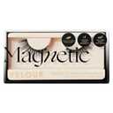 Velour Magnetic Eyelashes, Luxurious False Eyelashes, Reusable Magnetic Lashes, Wear up to 30x & Vegan, All Eye Shapes, Natural Lashes, Magnetic Eyeliner not Included (Stick It To Me)