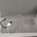 Dog Heating Pad Outdoor, Heated Dog Bed Indoor for Cats, Warming Electric Pet Heating Pad Temperature with Timer, Waterproof Heated Pet Mat with Chew Resistant Cord, for Puppy Kitten, 28 * 18 in