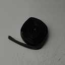 Garage Door Bottom 0.19" P-Bulb Seal Strip, Replacement Rubber Weather Stripping, for Single Slot Overhead Door Weatherproof & Buffering (201''L, Black)