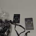 30 Sets PVC VIP Badge lanyards and Plastic Pass Cards,Perfect for Backstage Access,Breakaway Concerts, Parties, Birthdays, ensuring a and Functional Solution for Event Organizers (Sliver)