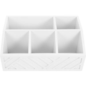 Coffee Station Organizer Tea Storage Box Compartments for Sugar Packets Coffee Cups and Tea Bags for Home and Party Use
