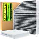 COCOAUTO Cabin air Filter kit for GLE350/GLE450/GLS450 (2020-2025), GLE53 AMG (2021-2025), Replace A1678350400, 2058350147, A1678350200, CU19014, WP10707, WP10544