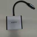 USB C to Dual HDMI Adapter 4K@30Hz, KOZYC USB C Hub Multiport Adapter with 2xHDMI, USB 3.0, 100W PD, Support USB C to HDMI Splitter Extended Display for MacBook Pro (MST is Not Supported on MacOS)