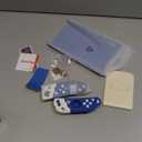 PlayVital Good Night Bear Dockable Case for Nintendo Switch 2 with Stand | Split Design Silicone Joycon Grips, PC Console Hard Shell, 2 Joystick Caps | Cute Protective Cover Bundle  Midnight Blue