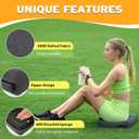 2 Pcs Stadium Seat Cushions Water-Repellent Bleacher Seat Cushions Indoor & Outdoor Seat Cushion for Bleachers Portable Stadium Cushion for Sports Events, Office Chairs, Beaches (Dark Grey)