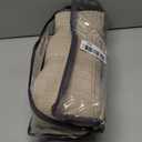 Pinch Pleated Linen 102 Inch Curtains 60 Inch Width for Living Room Divider Light Filtering Semi Sheer Burlywood Taupe Extra Wide Patio Curtains for Sliding Door Floor Ceiling Picture Window 60x102