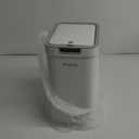 Joybos  Bathroom Trash Can with Lid, 3.6Gal + 2.4Gal Garbage Can with Pop-Up Lid, Small Trash Can Dog Proof, Slim Trash Bin Waste Basket for Toilet, Office, Bedroom, Living Room, Kitchen (White)