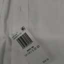 IZOD Men's Dress Shirt Regular Fit Long Sleeve Wrinkle Free Stretch Button Down Collar (14"-14.5" Neck 32"-33" Sleeve, White)