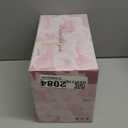 Mannequin Head with 100% Human Hair, MYSWEETY Doll Head for Hair Styling, Manikin Head Cosmetology Makeup Hairdressing Training Head with Clamp Holder and Tools (18" Brown, Makeup)