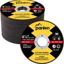 Pack of 50 Cut Off Wheels 4 1/2 inch Thin Metal & Stainless Steel Cutting Wheel, Professional Fast Cutting Disc for Angle Grinder