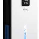 Dehumidifier, Dehumidifier for Home, 98 OZ Water Tank, (1000 sq.ft) Dehumidifiers for Bathroom Bedroom Basement with Auto Shut Off, Digital Display, Relaxing 7 Color Ambient Light (White)