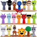 Soft Plush Toys Set  Phase 1 Soft Stuffed Characters, Adorable Collectible Plush Dolls, Great for Plush Fans & Kids (20 pcs)