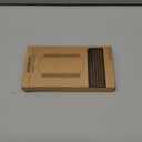 VASSON Cashmere Comb for Sweaters & Wool - Thicker Solid Beechwood Handle Fabric Shaver - 20% Larger Manual Depiller & Fuzz Remover for Knits, Scarves, and Coats (Dual-Sided Design)