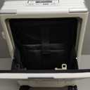 UrbanExplorer 20 Inch Carry On Luggage TSA Approved, Aluminum Frame Zipperless Luggage Carry On with Compartment for Short Trips, ABS+PC Hard Shell Suitcases with Spinner Wheels, White