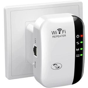 2026 WiFi Extender WiFi Range Extender, Wireless Internet Repeater, WiFi Extenders Signal Booster for Home Up to 5000 sq.ft and 45 Devices,1-Key Setup, Access Point, Alexa Compatible