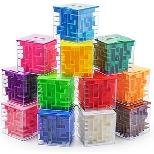 5 Pack Money Maze Puzzle Box for Cash Gift, Fun Ways to Give Money as A Gift, Great for Birthday, Valentine's