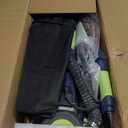 Drywall Sander, 2025 Upgraded 8-Amp Popcorn Ceiling Removal Tool with 7 Variable Speed 800-1800RPM, Drywall Sander with Vacuum Dust Collector with Extendable Handle, LED Light,12pcs Sanding Discs,Blue