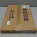 11x17 Frame Set of 2, Rustic Grey Wood Style - Display 11 x 17 Poster without Mat or 8x12 Picture with Mat, Wall Mounting Horizontal and Vertical (Natural Oak)