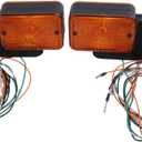 JZGRDN Left & Right Rear Tail Light LVA18272 LVA18273 Compatible with John Deere 1023E 1025R 1026R 2025R 2032R 3025D 3025E 3032E 3035D 3038E 3043D 4044M 4049M 4052M 4066M 5090EL 50100ML 5115ML 5125ML