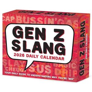 Willow Creek Press Box Calendar, Gen Z Slang 2026 5.4" x 6.2" Box Calendar