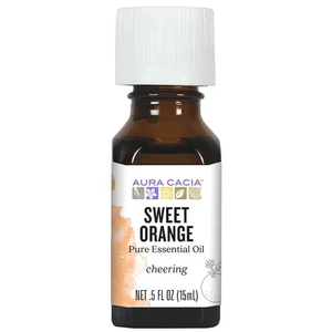 Aura Cacia Sweet Orange Essential Oil 0.5 fl. oz.