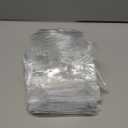 Alomejor Plastic Bags, 30Pcs 20x20x8cm Reusable Tote PVC Bags with Handles for Wedding Birthday Party and Retail Shopping