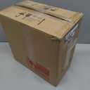 Yisuro Outdoor Ceiling Light with Motion Sensor Flush Mount Farm House Porch Light Ceiling Mount Adjustable 3 Modes Squares for Patio,Porch,Garage (Black-Square)