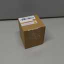 JALL Digital Alarm Clock, with Wooden Electronic LED Time Display, Dual Alarm, 2.5-inch Cubic Small Mini Wood Made Electric Clocks for Bedroom, Bedside, Desk, Black