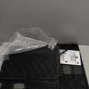 SUPEASY Wall File Organizer Mesh Office Mail Holder, Hanging Wall Organizer Magazine Rack for Office Black, 5 Tier