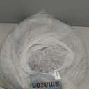 JOEJOY Small Dog Bed Cat Bed with Hooded Blanket, Cozy Cuddler Luxury Puppy Pet Bed, Donut Round Calming Anti-Anxiety Dog Burrow Cave Bed - Anti-Slip Bottom and Machine Washable 23 Inch (Grey)