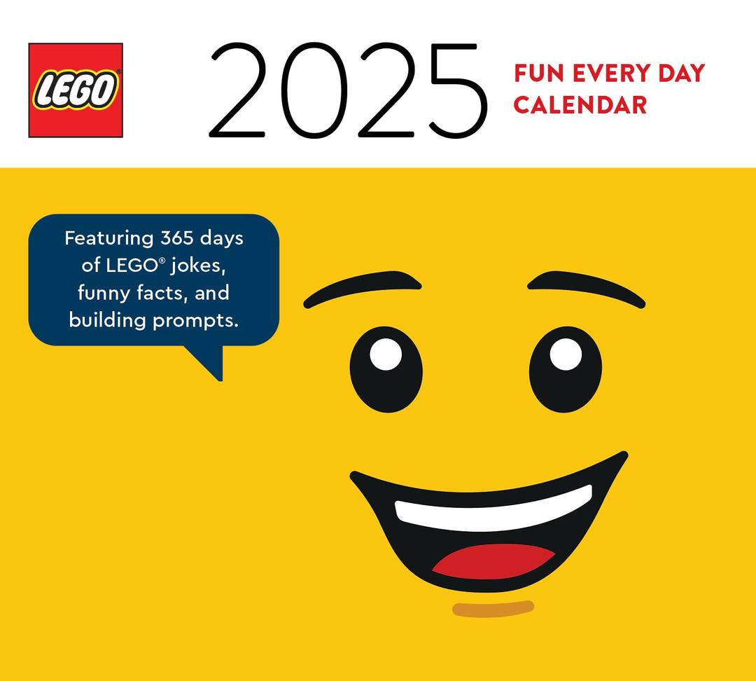 7 x LEGO Fun Every Day 2025 Daily Calendar