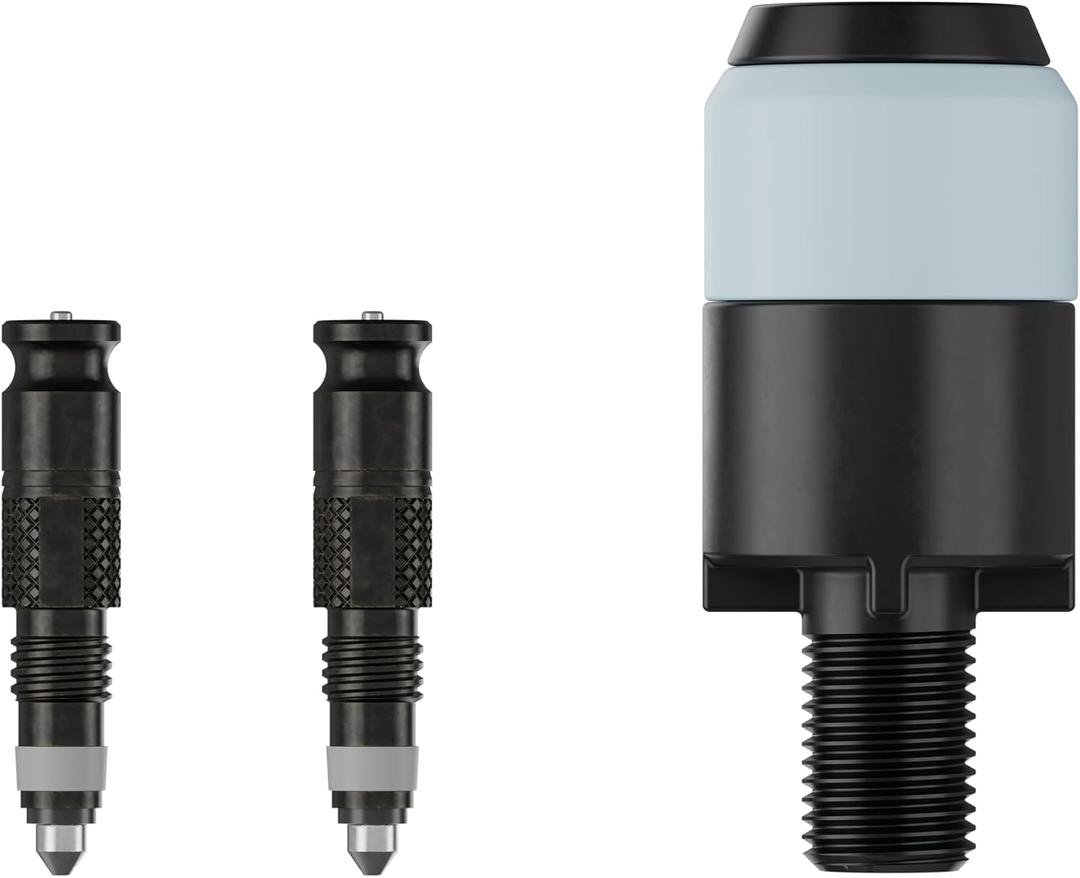 Schwalbe Clik Valve Conversion Set - Presta/SV Valve Conversion Kit with Pump Head Adapter - Innovation for Inflating Bicycle Tyres