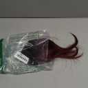 VAVANGA French Clip on Bangs, Burgundy Long Wispy Bangs Hair Clip with Temple Full Fringe Curtain Bangs Hair Clip Hair Piece Thick Fake Bangs Clip in for Women(#99J/118A-Burgundy)