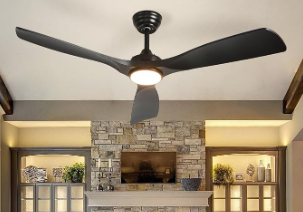 17.7-inch Portable USB Hanging Fan with 6 Blades, Indoor/Outdoor Use for RV, Camping, and Canopy, Quiet Operation，Fan with remote control (with remote control)