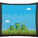 Undergo Throw Pillow Cover Gamer Video Games Controller - Decorative Game Pillow Cover 12 x 20 Inches - Gaming Room Throw Pillow Cases Decoration for Men Boyfriends