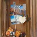 11x14 Inch Deep Display Shadow Box Wooden with Real Glass - 5 Inch Depth for Collectibles, Memorabilia, Dolls & Toys, Tabletop or Wall Mount, Includes Cork Backboard & 10 Pins
