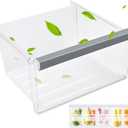 UPGRADED W11162443 Refrigerator Crisper Drawer Compatible with Whirlpool Crisper Drawer W11046494 Maytag Crisper Drawer Replacement WRS315SDHZ WRS321SDHZ WRS325SDHZ WRS315SDHM MSS25N4MKZ Upper Drawer