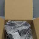 Solar Shed Light Outdoor Indoor Upgrade 1200LM 174LED 4 and 1 Heads Motion Sensor Pendant Light, Solar Lights with 5 Lighting Modes Remote Control IP65 Waterproof for Barn Patio Gazebo Shop (Black)