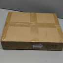 C Shaped End Table Set of 2, TV Tray with Charging Station, USB Ports and Outlets, Slide Under Couch, Storage Bag, for Small Spaces, Black