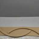 Nuanchu 94 x 29 Inches 3 Set Arch Mdf Board and Batten Wall Panel Kit, 79 x 29 Inch