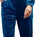 YYA Women Zip Up Active Sweatsuits Velour Track Suits Sets with Hoodies 2 Piece Outfit Workout Athletic Tracksuits XL