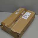 iDavosic.ly 5 Tier Bamboo Plant Stand Indoor Outdoor with Plastic Tray, Tiered Corner Flower Holder Shelf, Space Saving Orchid Display Rack for Patio Porch Living Room Garden Balcony, Natural White