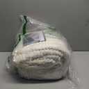 CYK Weighted Blanket Adults 20 Pounds Queen Size 60"x80" - Dual-Sided Fleece & Sherpa Blanket - Heavy Plush Flannel Winter Warm Blanket for Bed and Couch (Cream)