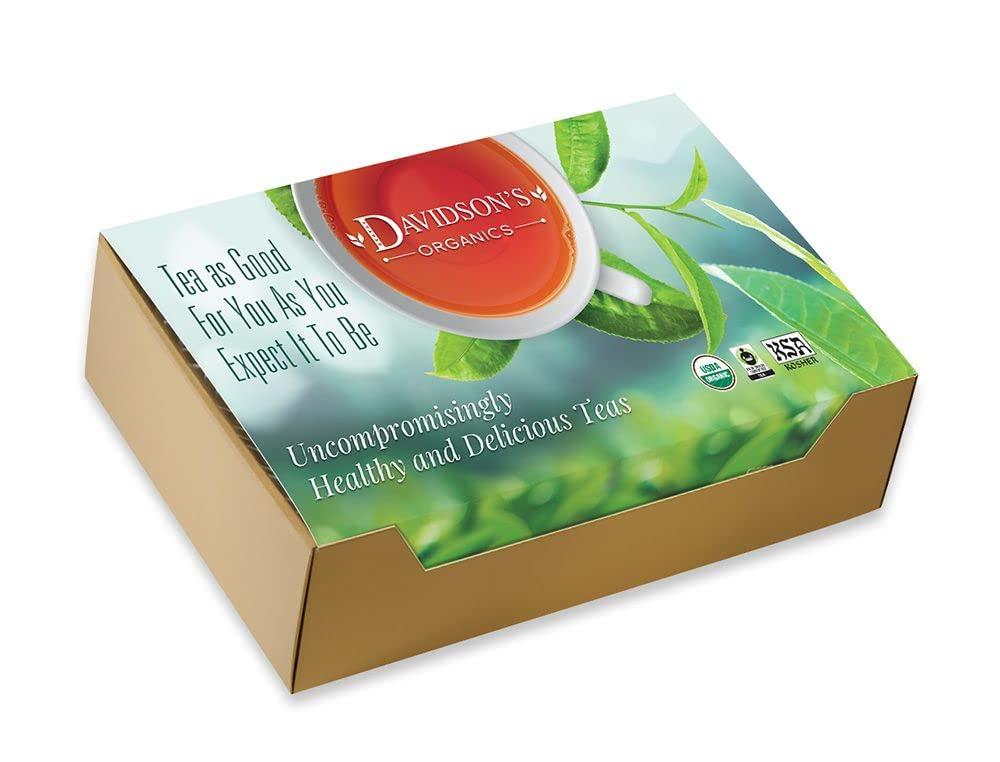 Davidson's Organics, Herbal Classic Chai, 100-count Individually Wrapped Tea Bags (EXP 07/10/27)