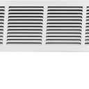 Howeall 24"W x 6"H [Duct Opening Size] Steel Return Air Grille, Air Return Vent Cover for Ceiling and Sidewall - HVAC Air Vent Covers - [Outer Dimensions: 25.75"W x 7.75"H]